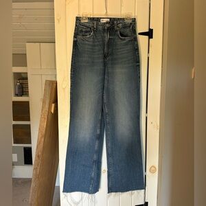 Zara women’s wide leg jeans